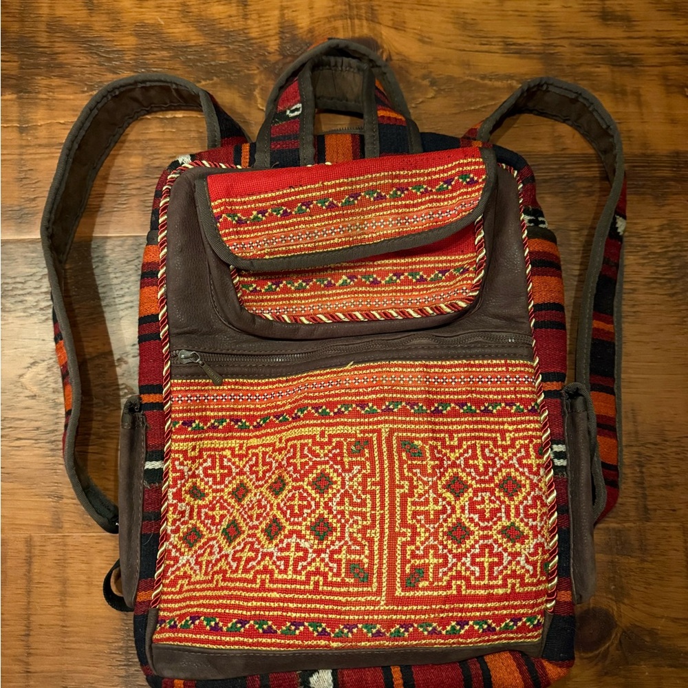 Kilim Boho Backpack